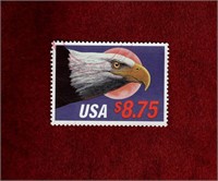 USA USED EAGLE & MOON EXPREE MAIL RATE STAMP