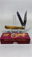 New-John Primble Trapper w/Bone JP30 004 Pocket