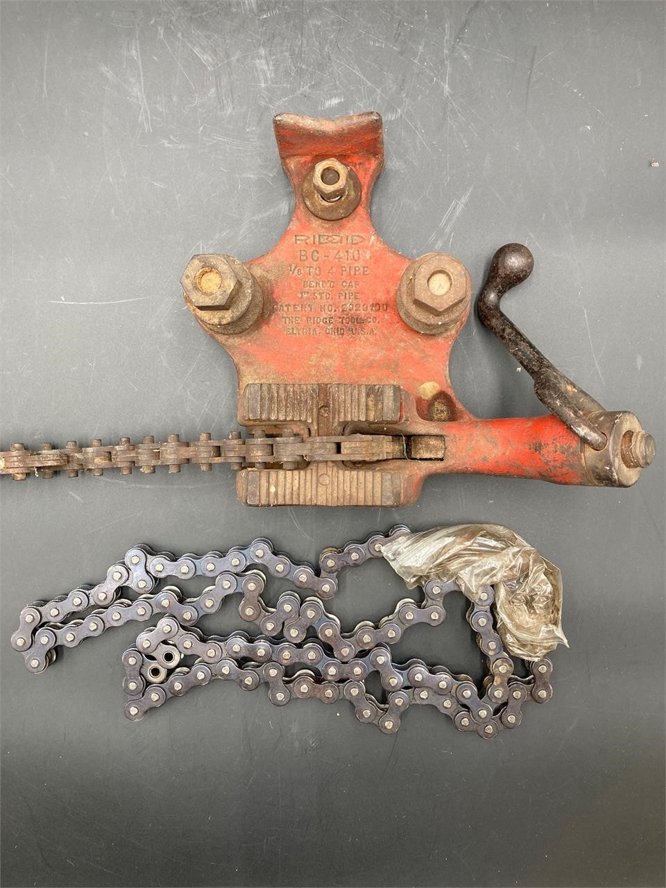 Ridgid BC-410 Chain Pipe Vise