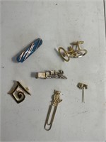 United Nations pin  lot cufflinks and pins