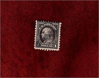 USA USED 1916 BEN FRANKLIN PERF 10 STAMP