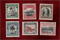 AITUTAKI 1920 MINT STAMP SET SCOTT # 28-33