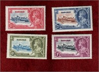 BAHAMAS MINT 1935 KGV SILVER JUBILEE VF STAMP SET