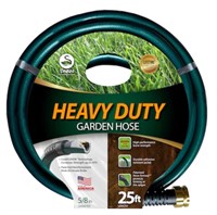 SWAN 5/8-in x 25-ft Heavy-Duty Vinyl Green Hose