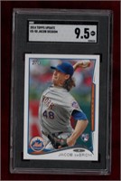 JACOB deGROM 2014 SGC GRADED ROOKIE CARD