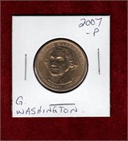 USA $1 GEORGE WASHINGTON 2007-P COIN