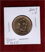 USA $1 JOHN TYLER 2009-P COIN