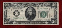 USA 1928 $20 BANKNOTE