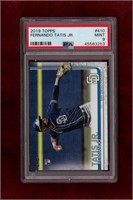 FERNANDO TATIS JR 2019 TOPPS GRADED 9 ROOKIE CARD