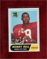 BOBBY BELL 1968 TOPPS FOOTBALL CARD HALL OF FAMER