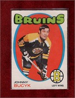 JOHNNY BUCYK 71-72 OPC HOCKEY CARD