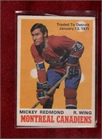 RICKEY REDMOND 70-71 OPC HOCKEY CARD