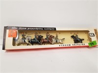 Britains Models 9 Greek Soldiers and 1 Cavalry