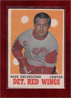 ALEX DELVECCHIO 70-71 OPC HOCKEY CARD