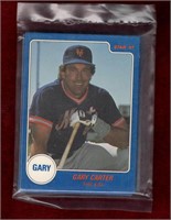 GARY CARTER 1987 STAR LIMITED BASEBALL SET