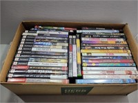 PS2 Video Games & Assorted DVDs