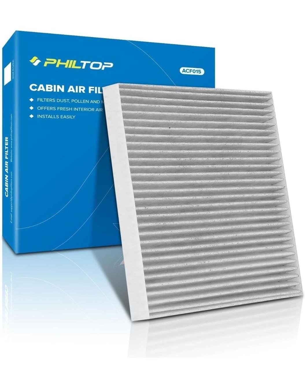 PHILTOP Cabin Air Filter, Replacement