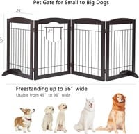 PAWLAND 96-inch Extra Wide Dog gate FOR PARTS