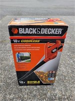 BLACK & DECKER 18V Hard Surface Sweeper