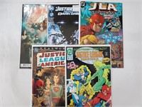 Justice League + Dark Crisis Comics, Lot of 5