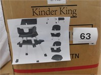 KINDER KING HIGHCHAIR/BOOSTER/TABLE/STEPSTOOL