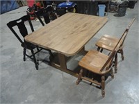 TABLE & 2 SETS OF CHAIRS