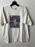 Vintage Partners in Progress Komen Cancer Shirt