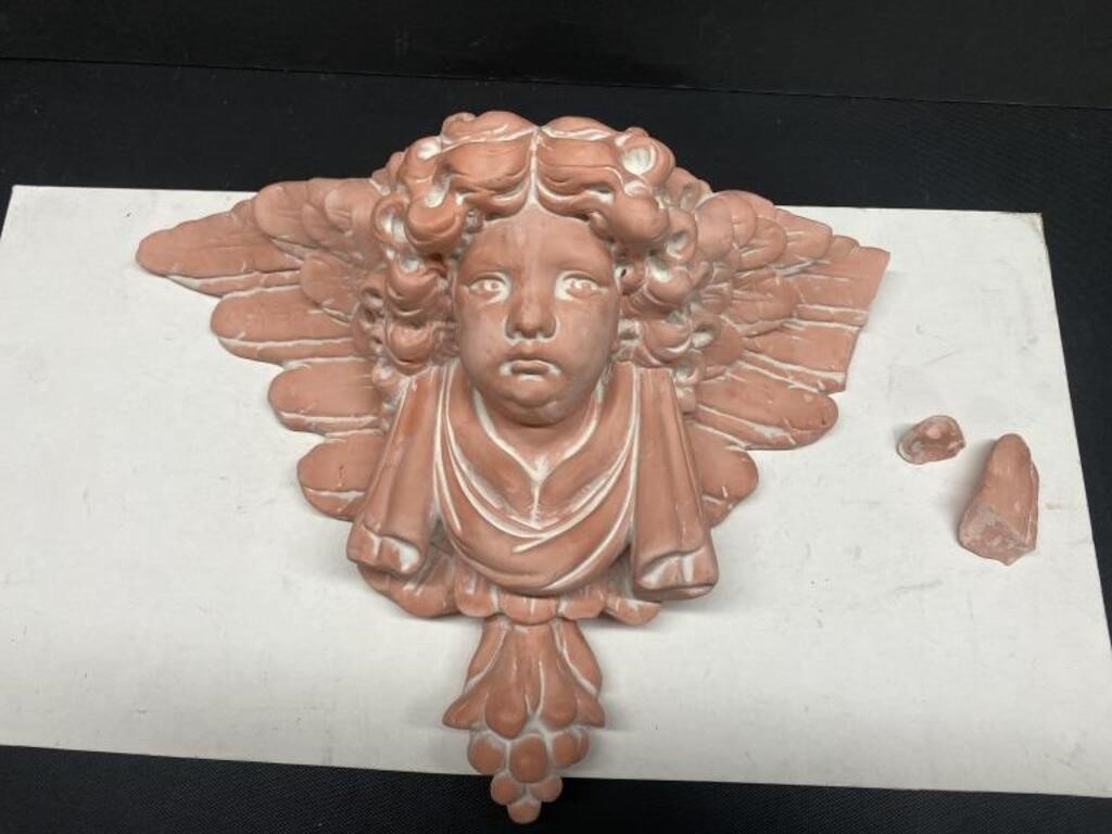 Pottery Angel decoration wall