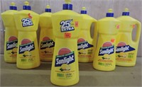 LOT - SUNLIGHT DISHWASHING LIQUID - VARIOUS SIZES