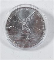 2021  Mexico  1 Onza  1oz .999 silver