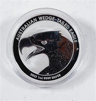 2022  $1 Australia Wedge-Tailed Eagle  1 oz .9999