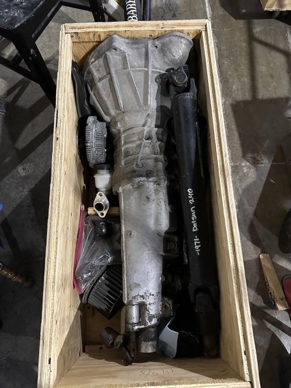 1971 DATSUN 240 240Z TRANSMISSION CRATED