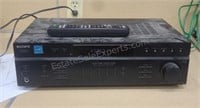 Sony stereo receiver with remote. Model