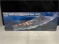 Italian Battleship, WW2 Trumpeter Model Kit, New