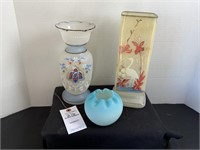 Vintage Blue Vases