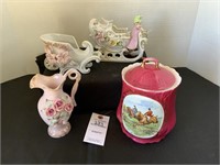 Vintage Pink China