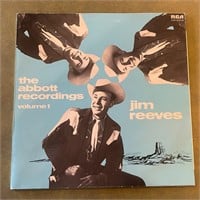 Jim Reeves Abbott Recordings country UK LP