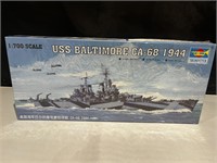 USS Baltimore WW2 Ship, Trumpeter Model Kit, New