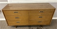 MCM 6-Drawer Long Dresser