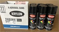 (6) NEW Cans Krylon Paint & Primer Spraypaint