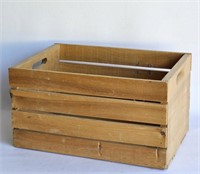 Wooden Crate -Nice Look -Storage or Display