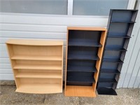 (3) Display Shelves