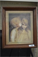 Margaret Kane "First Love" big eyes vintage boy