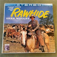 Rawhide Sheb Wooley country tv soundtrack LP