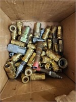 Assorted air hose fittings