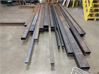 Assorted rectangle tubular fabrication steel,