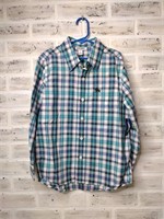 E1) NEW BOYS SM OLD NAVY BUTTON UP SHIRT