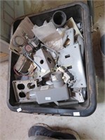 Tote of Electrical Supplies