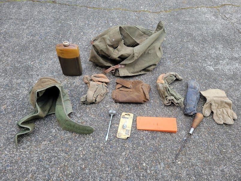Assorted Logging & Military Items