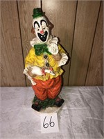 Decorative Clown Figurine
